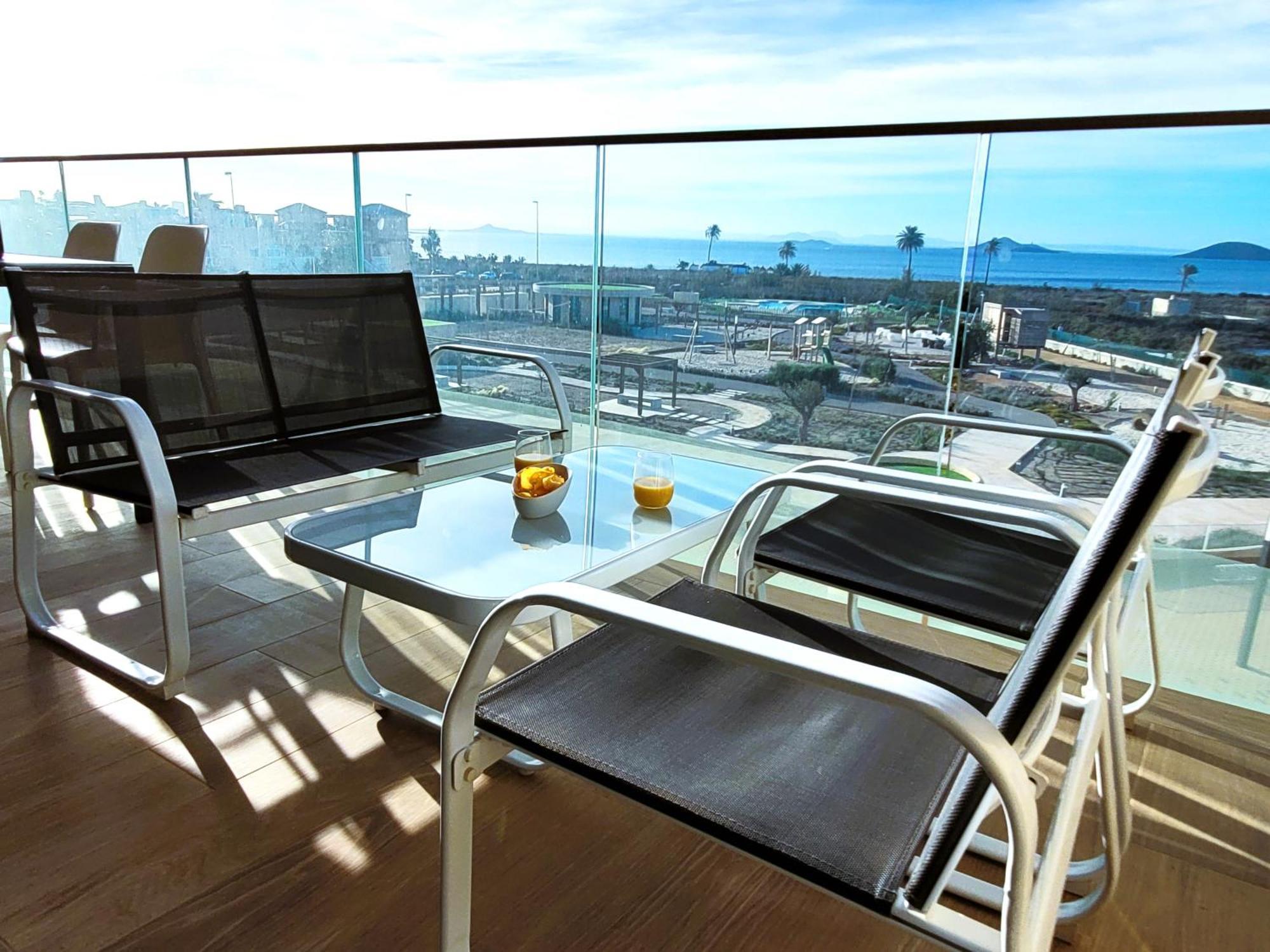Los Flamencos Sea View Apartment 카르타헤나 외부 사진